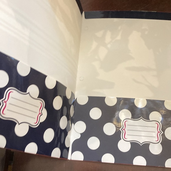 Set of two, 2-pocket folders Studio C, “The In The Navy Collection” - Picture 5 of 8